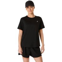 ASICS Damen T-Shirt CORE SS TOP, Größe XL in Schwarz