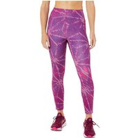 ASICS Damen Tights SAKURA AOP TIGHT, Größe L in Lila