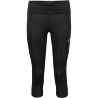 ASICS Damen Trainingstights CORE CAPRI TIGHT, Größe 34 in Schwarz
