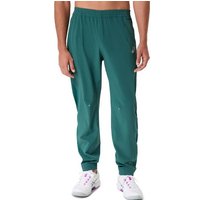 ASICS Herren Hose MATCH PANT, Größe XL in Grün