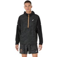 ASICS Herren Jacke FUJITRAIL PACKABLE WINDBREAKER, Größe S in Schwarz