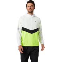 ASICS Herren Jacke LITE-SHOW JACKET, Größe S in Weiß