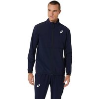 ASICS Herren Jacke MEN MATCH JACKET, Größe XXL in Schwarz