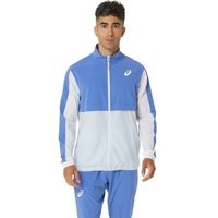 ASICS Herren Jacke MEN MATCH JACKET, Größe XXL in Grau