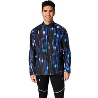 ASICS Herren Jacke ROAD LITE-SHOW PACKABLE JACKET, Größe L in Schwarz