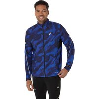 ASICS Herren Jacke ROAD LITE-SHOW PACKABLE JACKET, Größe M in Blau