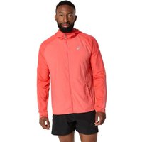 ASICS Herren Jacke ROAD PACKABLE JACKET, Größe S in Pink