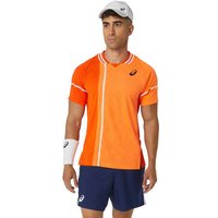 ASICS Herren Shirt MEN MATCH SS TOP, Größe XXL in Orange
