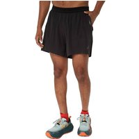 ASICS Herren Shorts FUJITRAIL ELITE SHORT, Größe XS in Schwarz