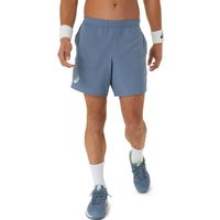 ASICS Herren Shorts MEN MATCH 7IN SHORT, Größe S in Grau