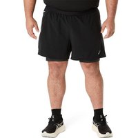 ASICS Herren Shorts ROAD 2N1 5IN SHORT, Größe L in Braun