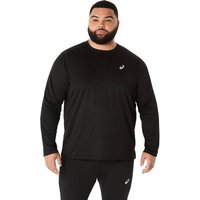 ASICS Herren T-Shirt CORE LS TOP, Größe M in Schwarz