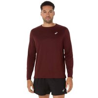 ASICS Herren T-Shirt CORE LS TOP, Größe M in Braun