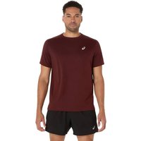 ASICS Herren T-Shirt CORE SS TOP, Größe S in Braun