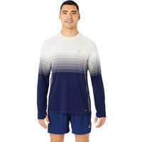 ASICS Herren T-Shirt SEAMLESS LS TOP, Größe S in Blau