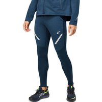 ASICS Herren Tights LITE-SHOW WINTER TIGHT, Größe M in Blau