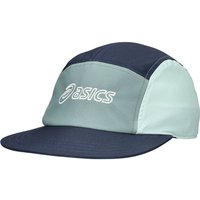 ASICS Kinder Mütze 5 PANEL CAP, Größe ONE SIZE in Silber
