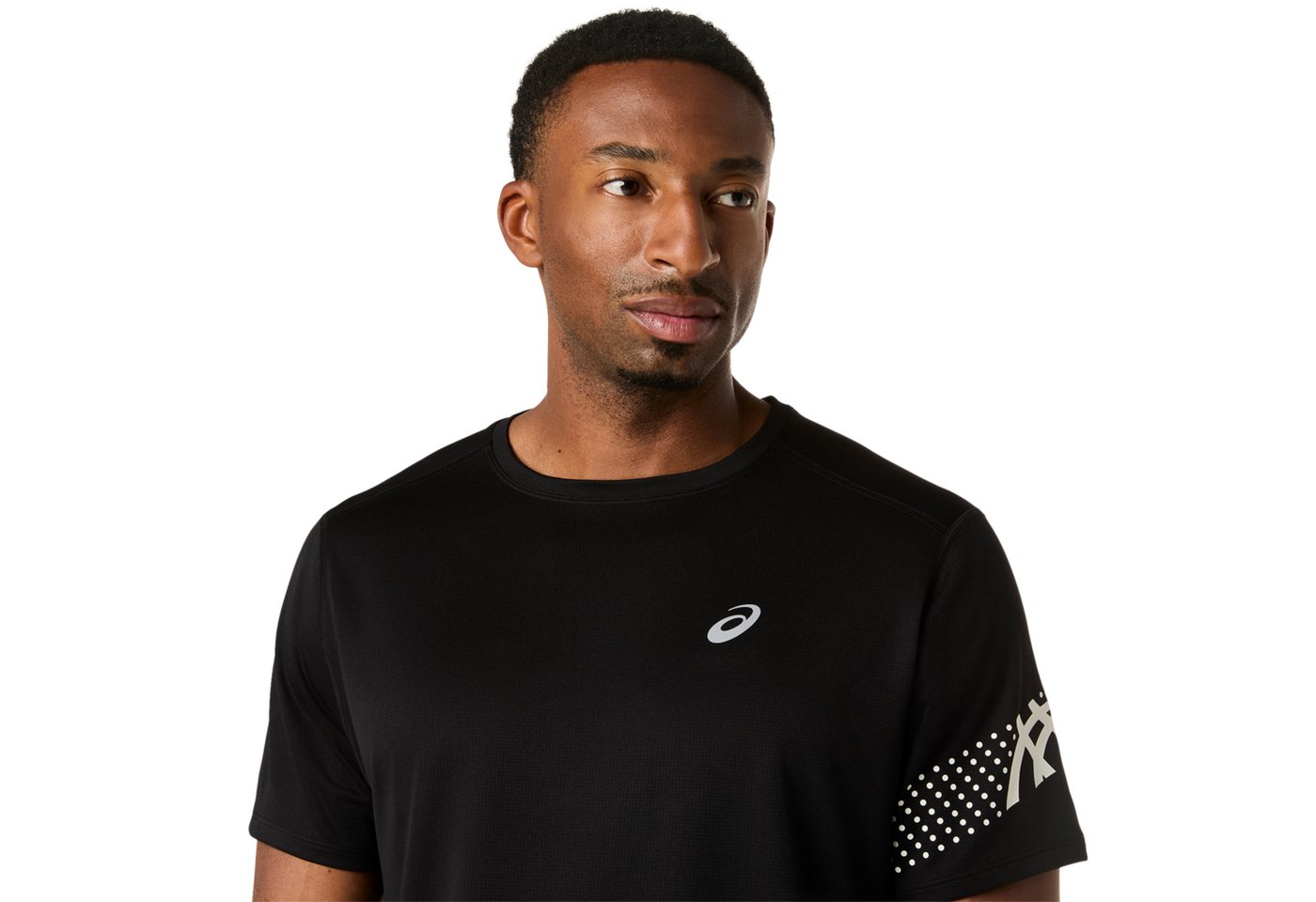 Asics Laufshirt ICON SS TOP Schnelltrocknend, Atmungsaktiv, Reflektierend – Bild 4 von 5