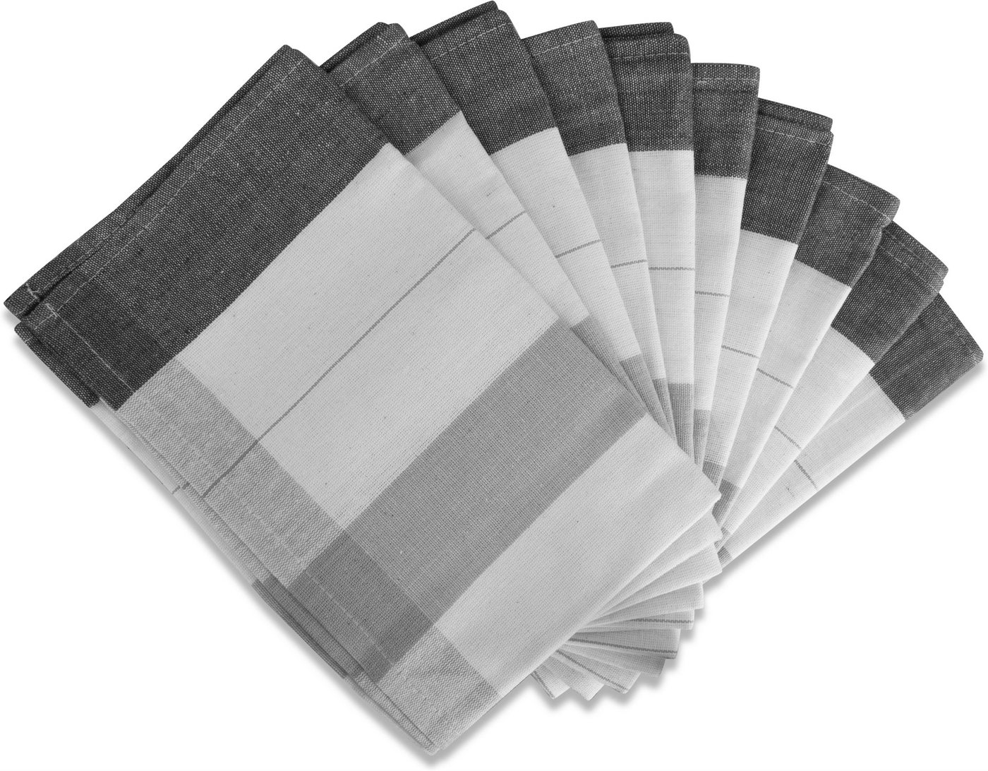 Aspero Geschirrtuch 10 Geschirrtücher New Design, (10er Pack), Küchentücher aus Baumwolle – Bild 2 von 4