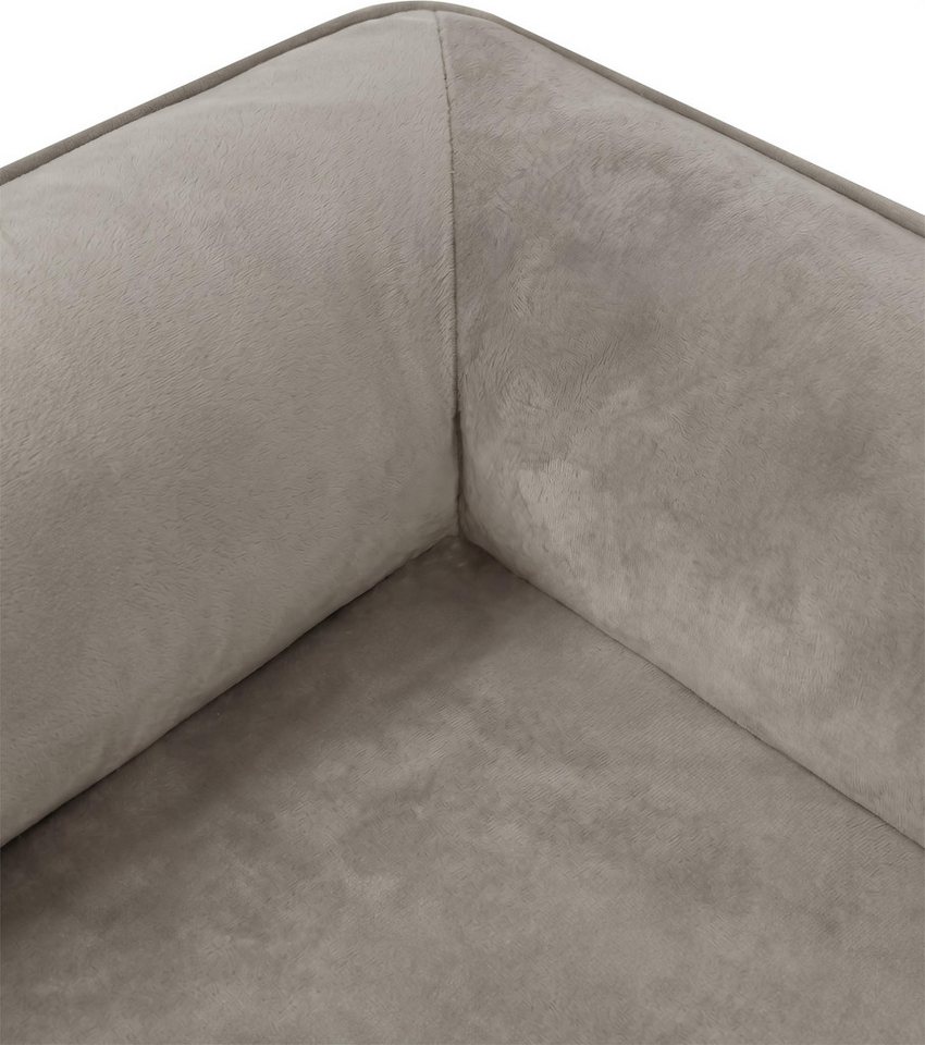 Aspero Tierbett Katzenbett Kotka, 100 % Polyester, Kuschelbett für Katzen mit abnehmbarem Bezug – Bild 3 von 5