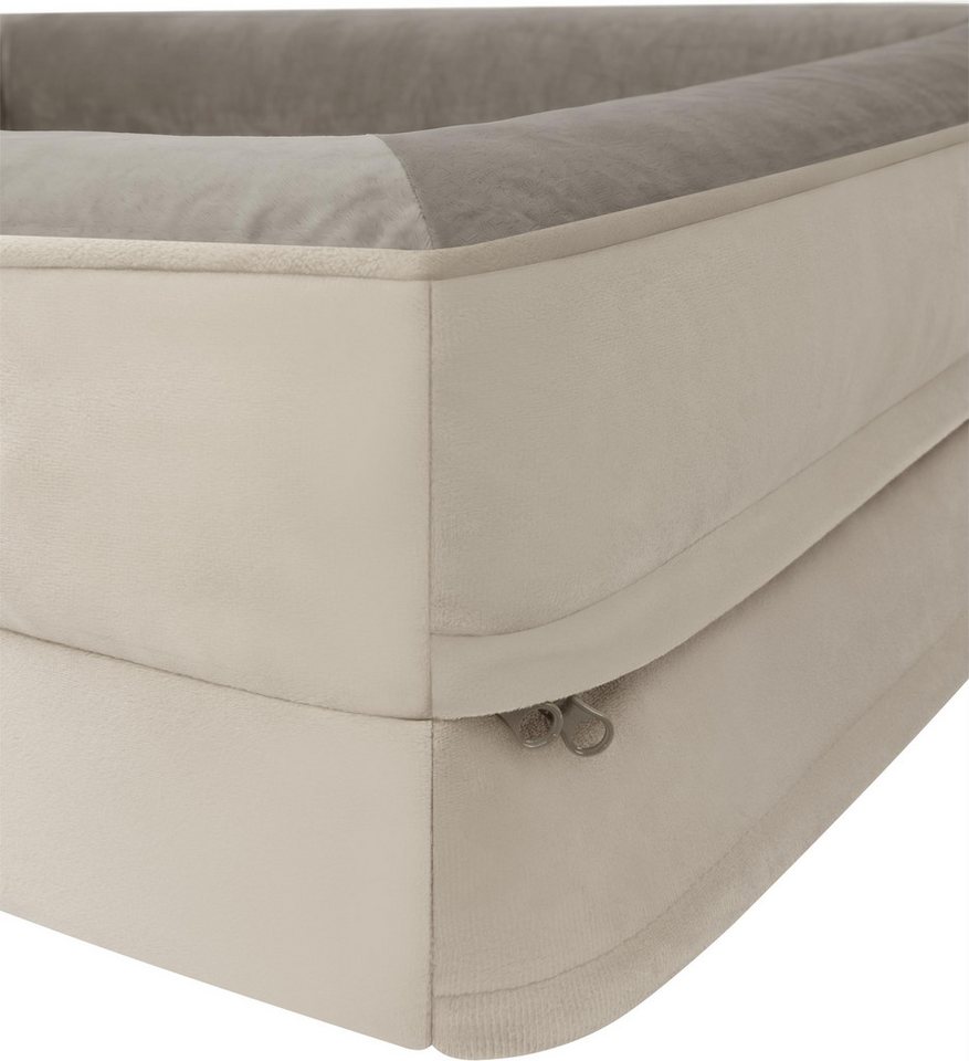 Aspero Tierbett Katzenbett Kotka, 100 % Polyester, Kuschelbett für Katzen mit abnehmbarem Bezug – Bild 4 von 5