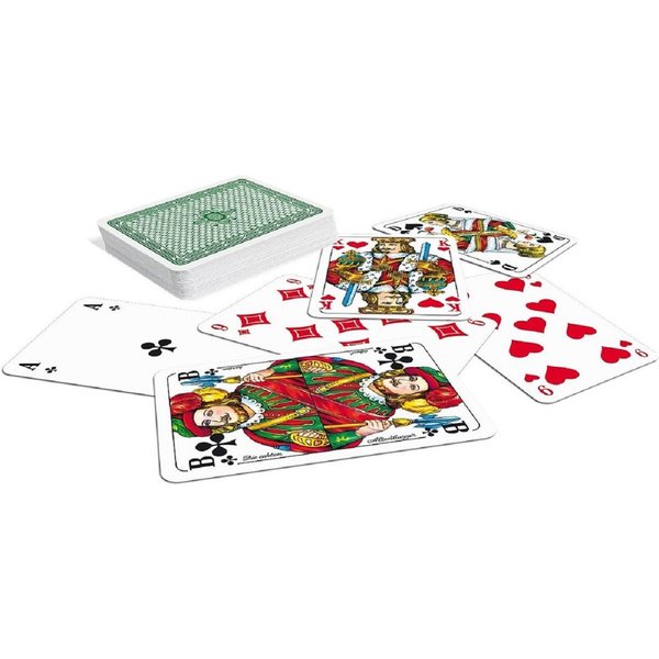 ASS Altenburger Spiel Skat,Spielkarten, Skatkarten, deutsches Bild, Blatt, Kornblume, / Doppelkopf, französisches Bild, Spiele, Geschenke
