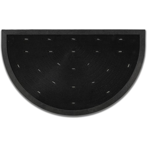 ASTRA Fußmatte Border Pin, halbrund, Höhe: 7 mm, Schmutzfangmatte, Türmatte, wasserabweisend, In und Outdoor