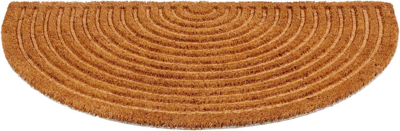 ASTRA Fußmatte Coco Shape 007, Höhe: 15 mm, Türmatte, Kokos, halbrund, rutschfest – Bild 2 von 5