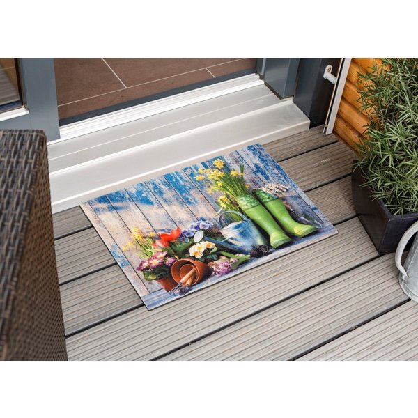 ASTRA Fußmatte Deco Print 139, rechteckig, Höhe: 6 mm, Sauberlaufmatte, Türmatte, waschbar, Eingangsbereich, rutschfest