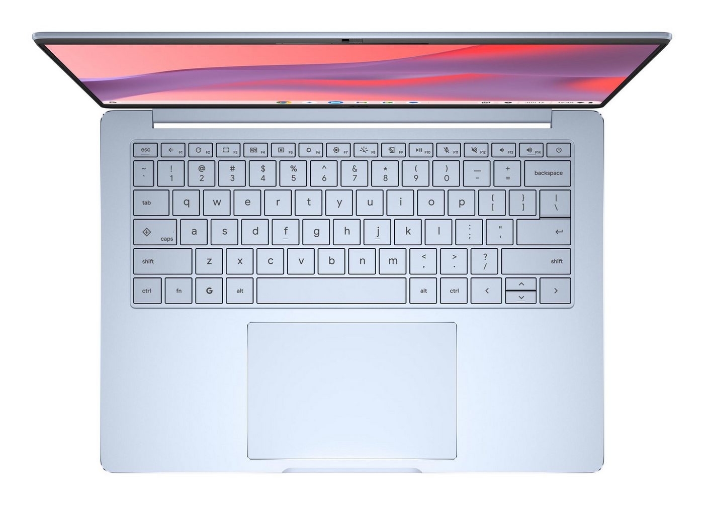 Asus CM14 CM1406CM4A-LY0052 Chromebook (14" Full HD IPS-Display, 8 GB RAM, 128 GB eMMC, MediaTek Prozessor) – Bild 2 von 4