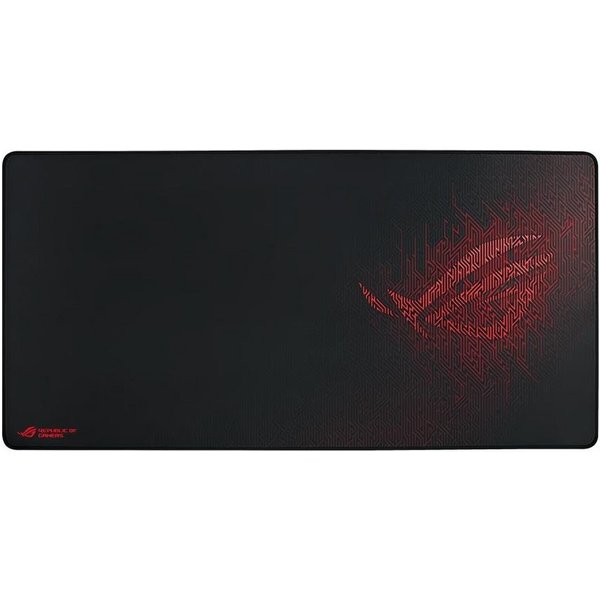 Asus Gaming Mauspad ROG Sheath, extra groß, Schwarz / Rot, Tischunterlage