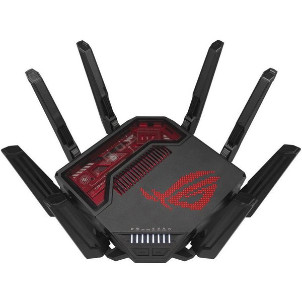 Asus ROG Rapture GT BE19000 WLAN-Router, Tri-Band WiFi 7, 10G Port, Gaming-Router