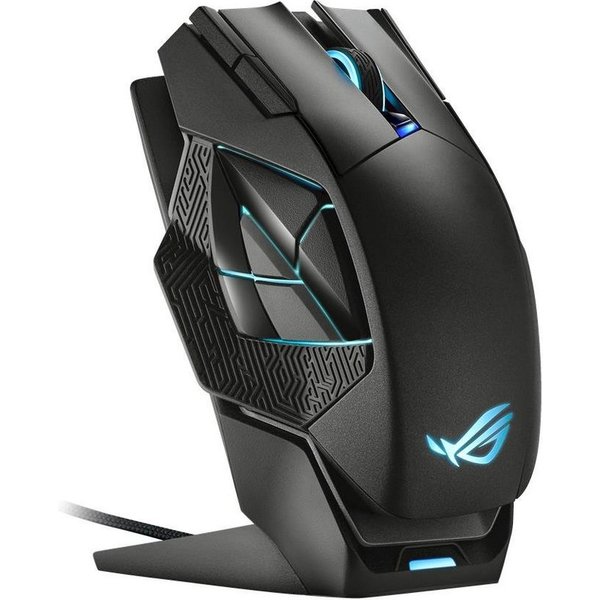 ASUS ROG Spatha X Maus Gaming rechts RF Wireless + USB Type-A Optisch 19000 DPI