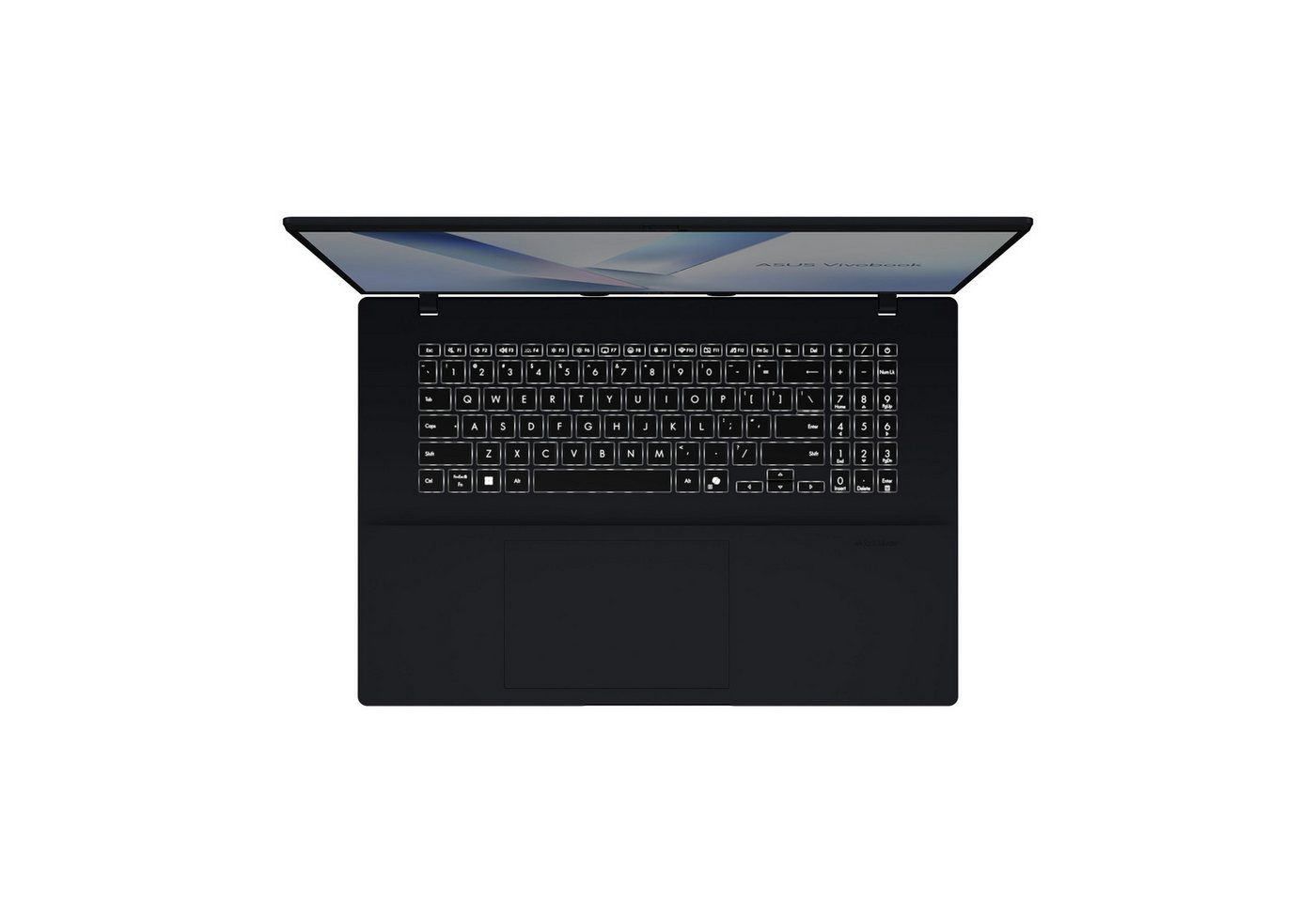 Asus VivoBook 18 AI7 445, 18", Windows 11 Pro inkl. MS Office 2024 Pro Business-Notebook (45,7 cm/18 Zoll, AMD Ryzen 7 AI7 445, Radeon 840M Graphics, 16 GB, 256 – Bild 5 von 5