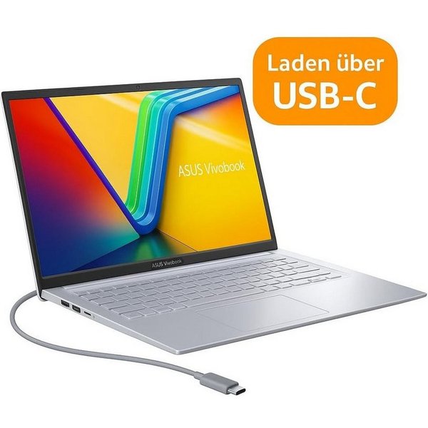Asus Vivobook #8472, 17.3", Intel Core i7 1355U, 10 x 5.0GHz Business-Notebook (43,9 cm/17.3 Zoll, Intel Core i7 1355U, Intel Iris Xe, 16 GB, 512 GB SSD, Window