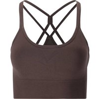 ATHLECIA Damen BH Foan V3 Seamless Bra, Größe S/M in Grau