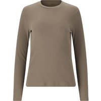 ATHLECIA Damen Shirt Lankae W L/S Tee, Größe 44 in Grau