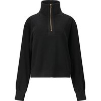 ATHLECIA Damen Sweatshirt Hecey W Half zip, Größe 38 in Schwarz