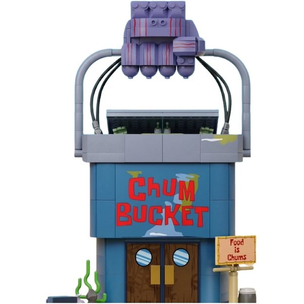 Athlix Klemmbausteine SpongeBob Schwammkopf Bausteine Cartoon Spielbausteine