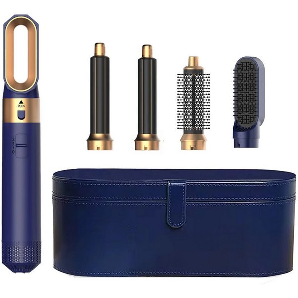 Athlix Lockenstab 5-in-1 Lockenstab Haarstyler Haartrockner Glätteisen Lockenwickler, 1.000 W, 5 Aufsätze, bis 140 Grad