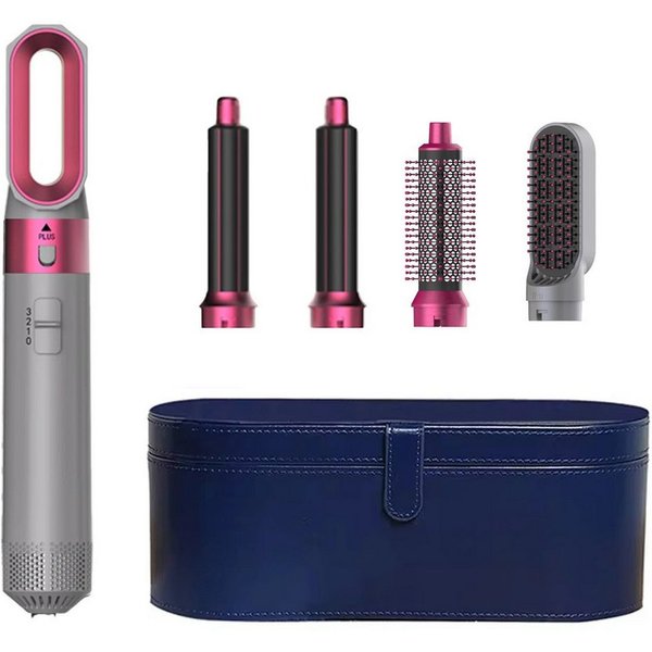 Athlix Lockenstab 5-in-1 Lockenstab Haarstyler Haartrockner Glätteisen Lockenwickler, 1.000 W, 5 Aufsätze, bis 140 Grad
