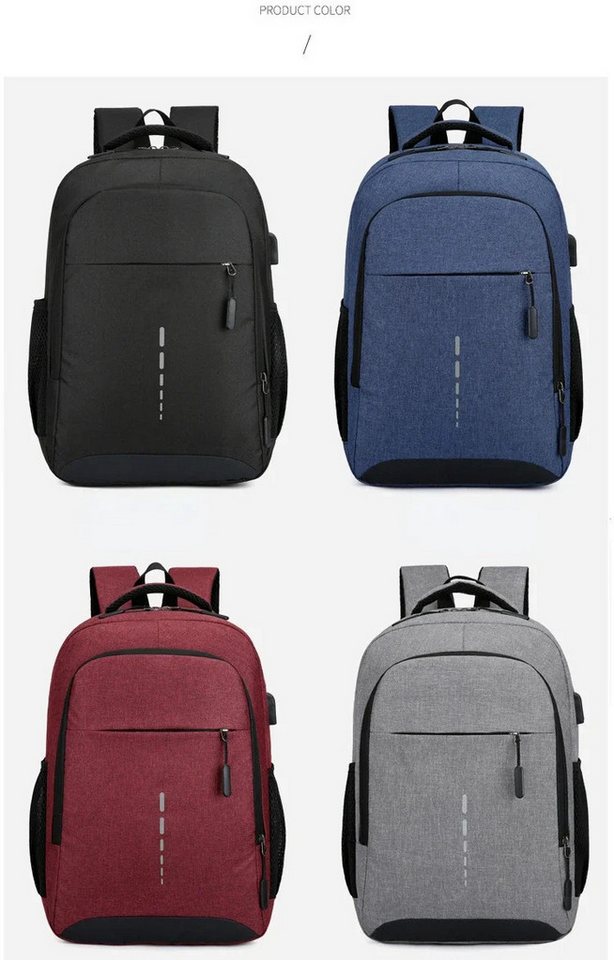 Athlix Rucksack Freizeitrucksack Freizeit Rucksack 35L Herren Damen Camping, Reisen, Oxford-Stoff, Wasserabweisend, 35L Kapazität, USB-Ladeanschluss – Bild 5 von 5