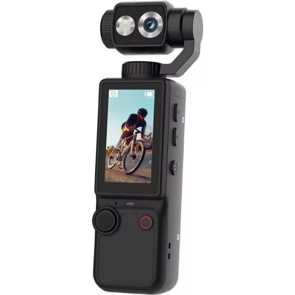 Athlix Tragbare Miniatur-Sportkamera CMOS-Sensor Actioncam Action Cam (4K Full-HD, MicroSD / TF-Karten-Steckplatz, Kompaktes Taschenformat)