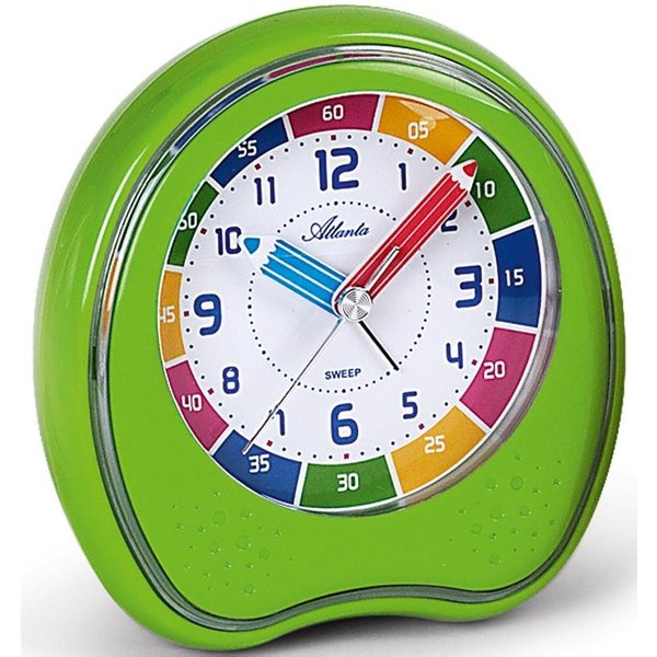 Atlanta Kinderwecker 1953-6 Quarzwecker, Lernwecker, Geschenkidee
