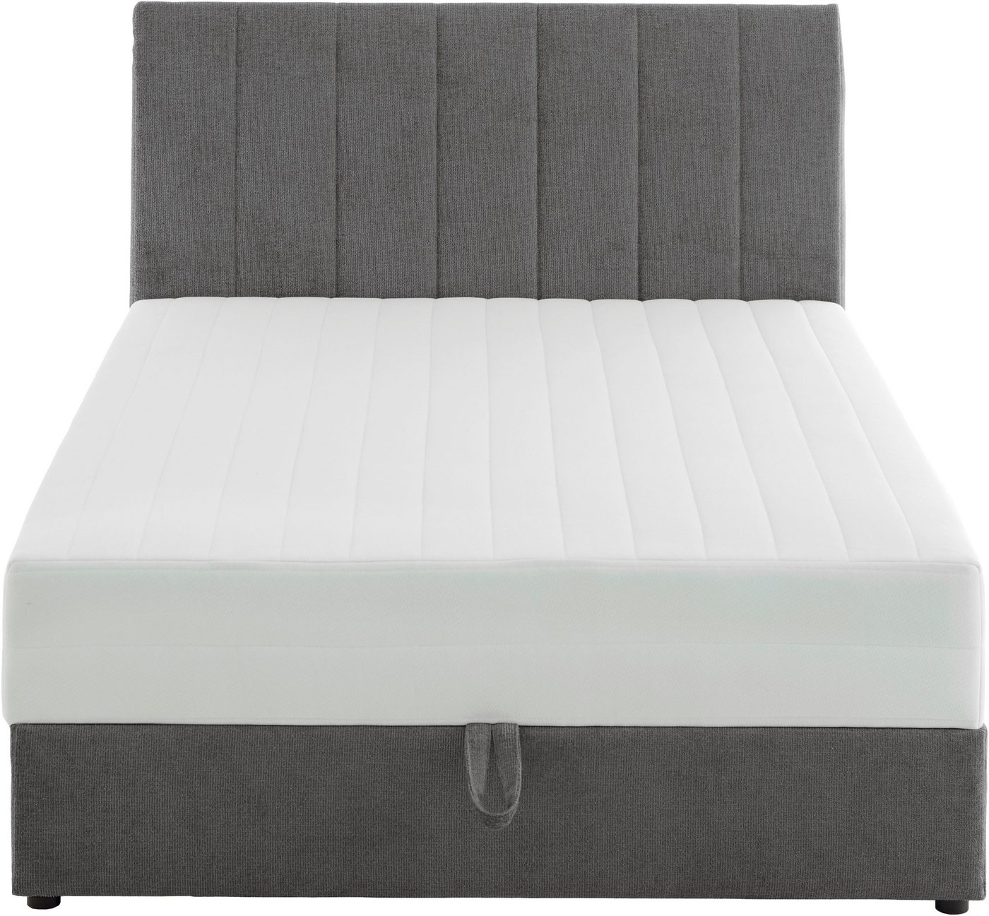 ATLANTIC home collection Boxbett ALISIA, mit Taschenfederkern, Bettkasten und Kissenrolle im Originalbezug – Bild 3 von 5