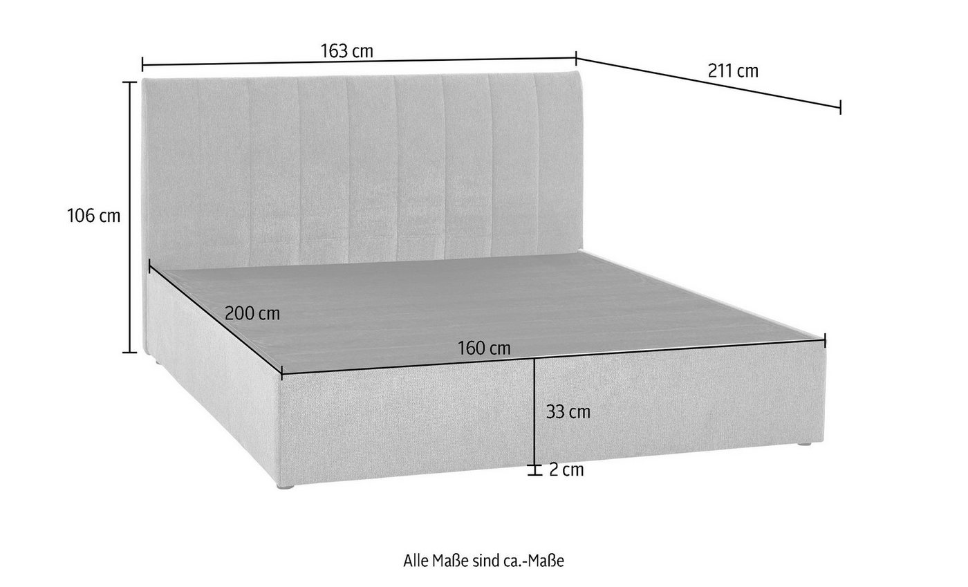 ATLANTIC home collection Boxbett Alva, wahlweise mit Matratze, wahlweise mit Matratze und Topper – Bild 5 von 5