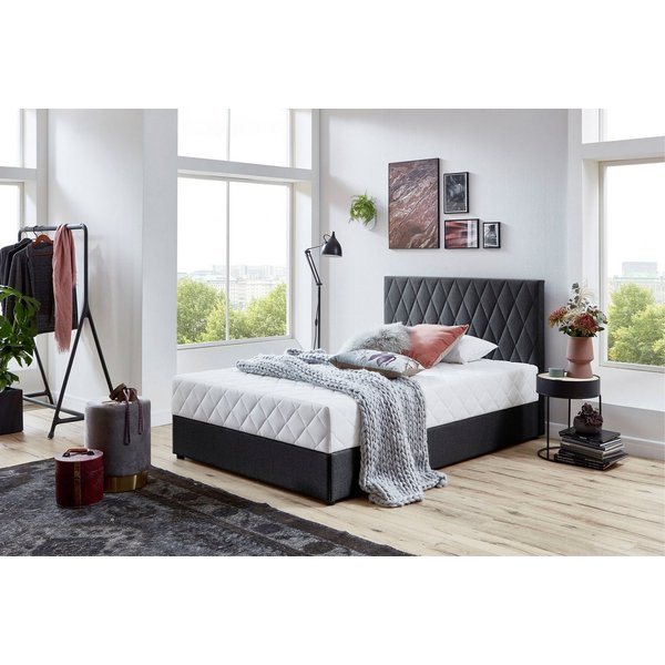 ATLANTIC home collection Boxbett "Benita", inkl. Bettkasten, erhältlich in verschiedenen Größen, inkl. Taschen-Federkernmatratze