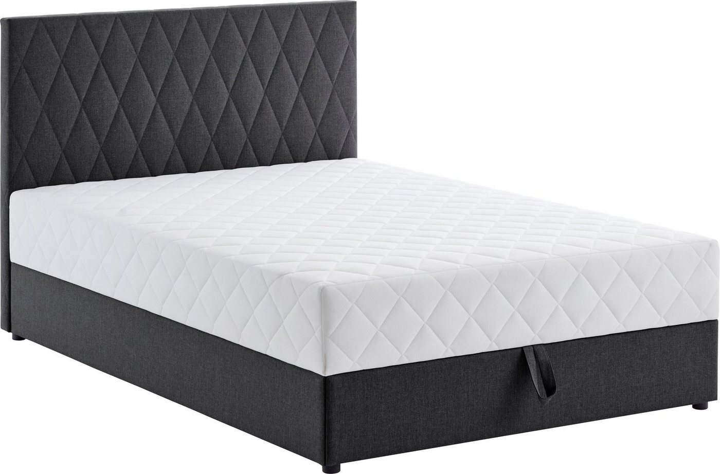 ATLANTIC home collection Boxbett "Benita", inkl. Bettkasten, erhältlich in verschiedenen Größen, inkl. Taschen-Federkernmatratze – Bild 2 von 5