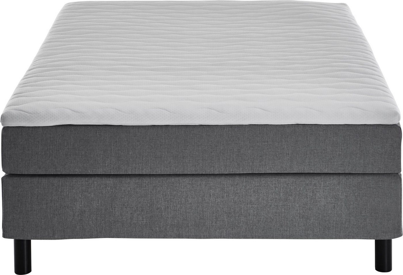 ATLANTIC home collection Boxbett Happy, ohne Kopfteil, mit Topper, wahlweise mit oder ohne Bettwaren – Bild 3 von 5