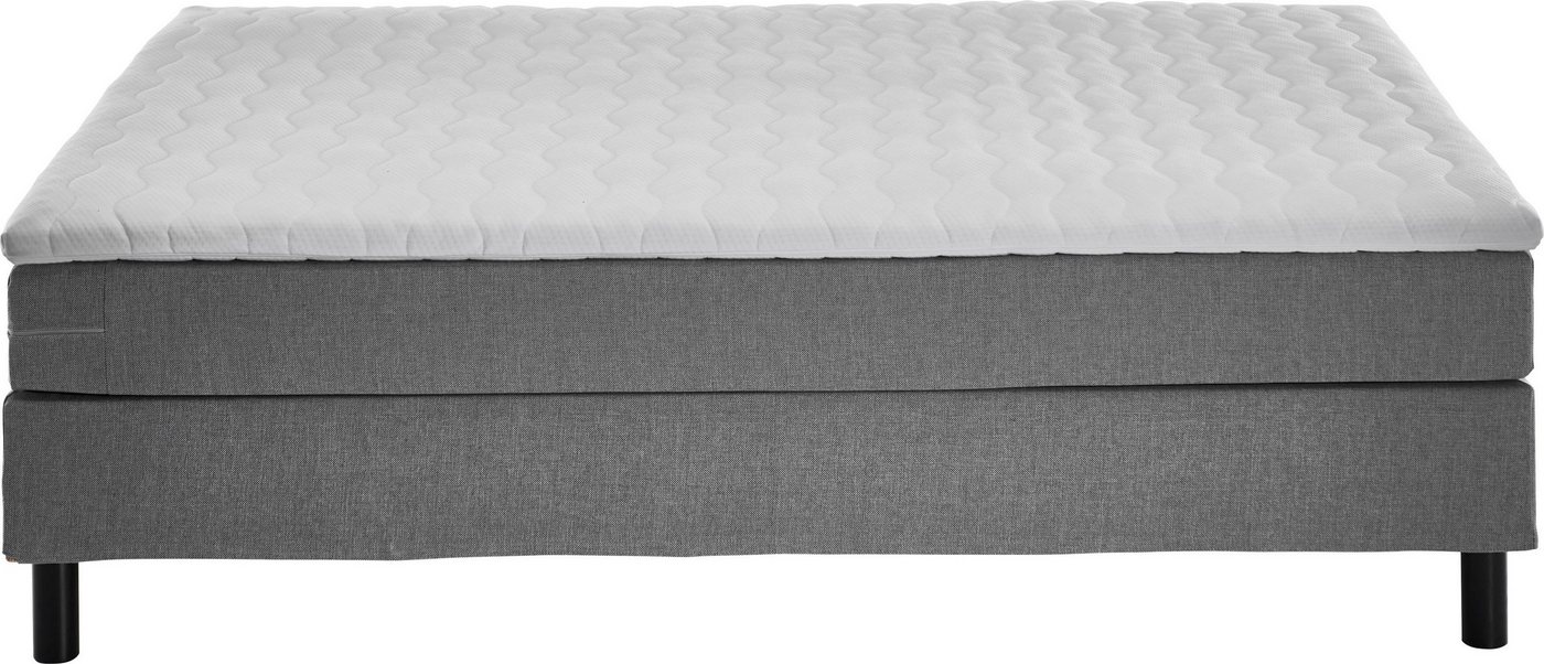 ATLANTIC home collection Boxbett Happy, ohne Kopfteil, mit Topper, wahlweise mit oder ohne Bettwaren – Bild 4 von 5